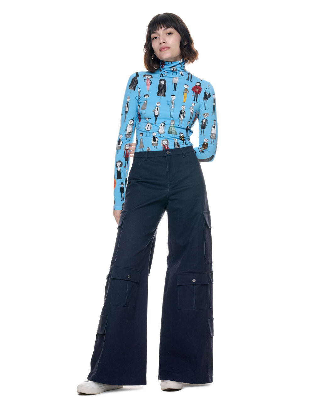 Kia Cargo Pant | Speckled Stone Blue