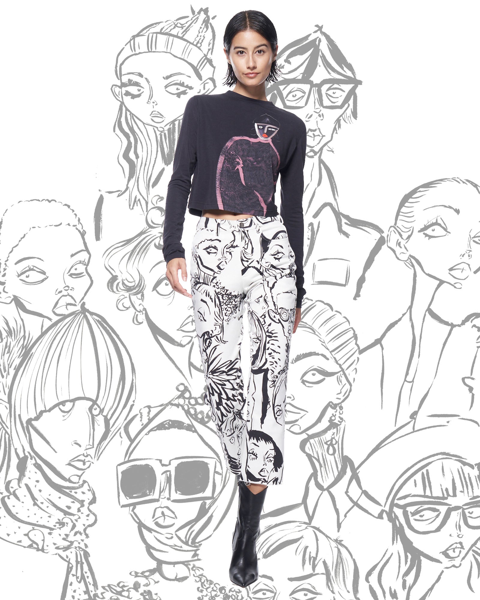 Cropped Alexa Jean | JLR Sketchbook