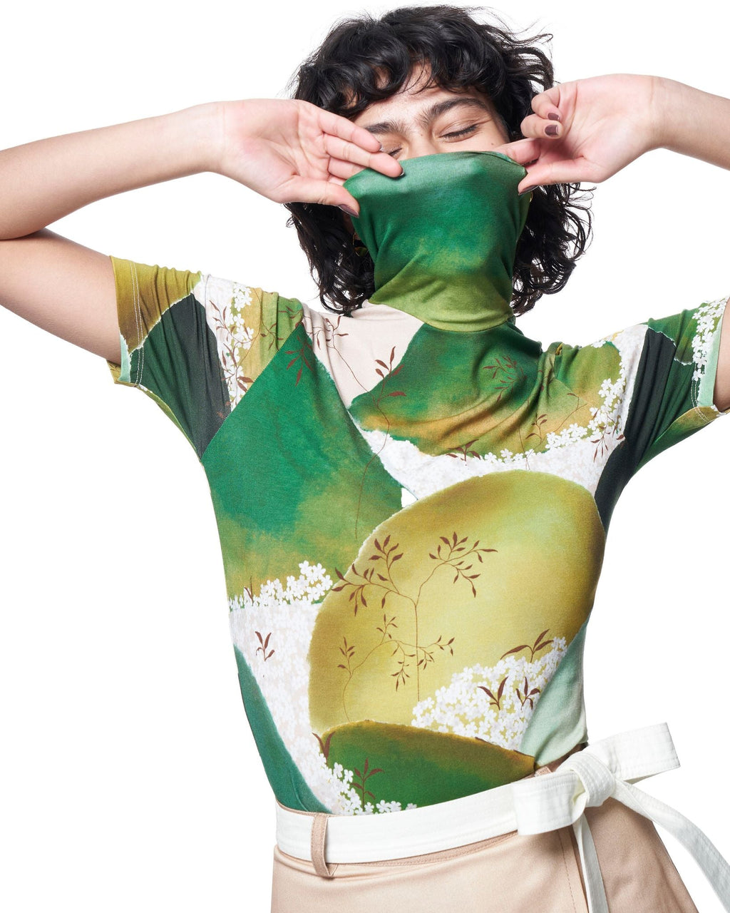 Short Sleeve Turtleneck | Rolling Hills