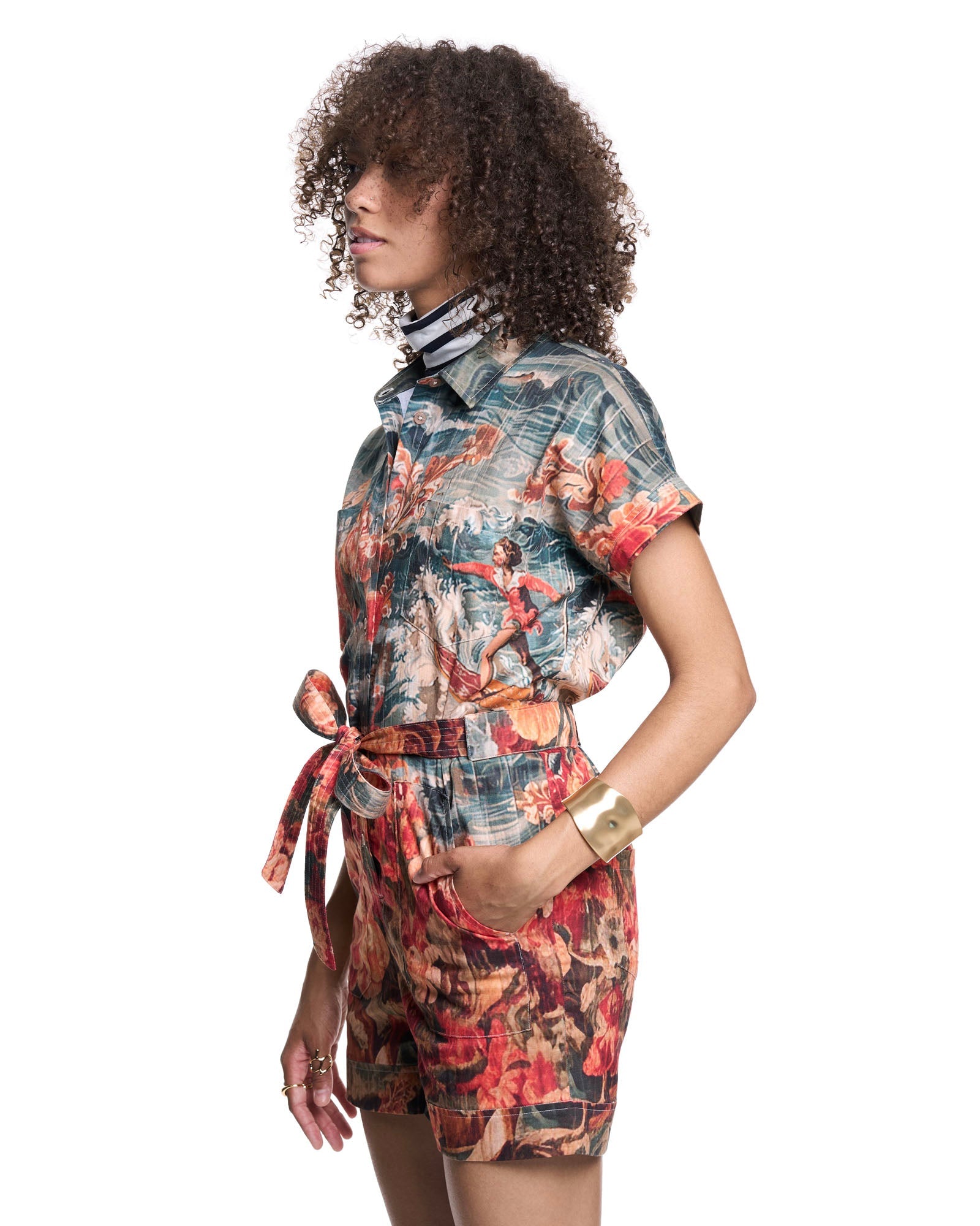 Joelle Jumpsuit | Red Surfer