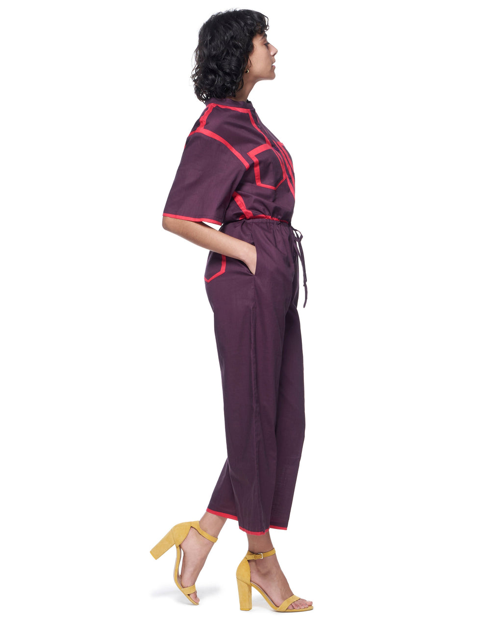 Issa Jumpsuit | Eggplant