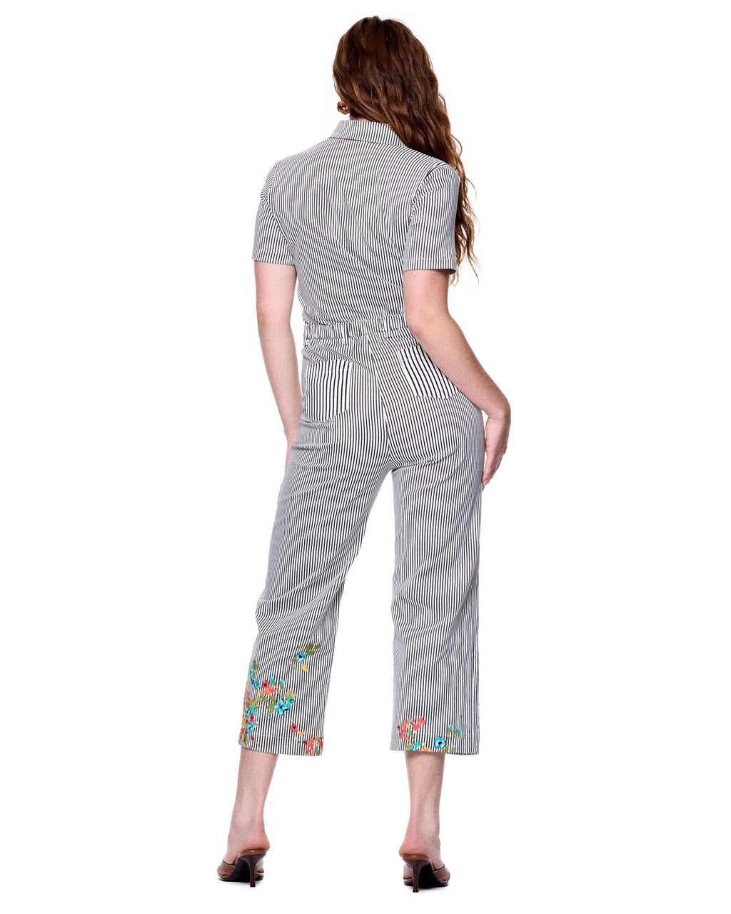 Heidi Jumpsuit | Nautical Summer Blooms