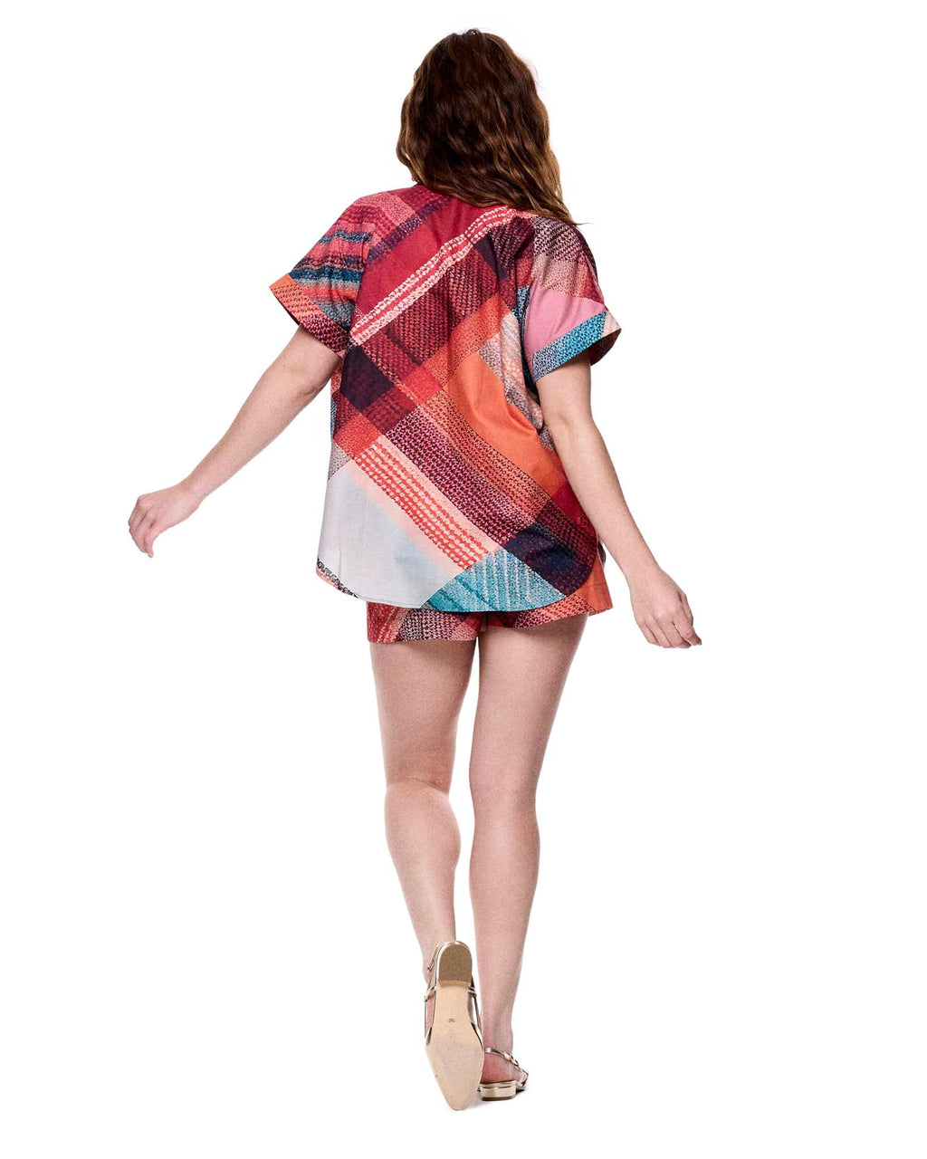 Dottie Shirt | Sunset Camp Plaid