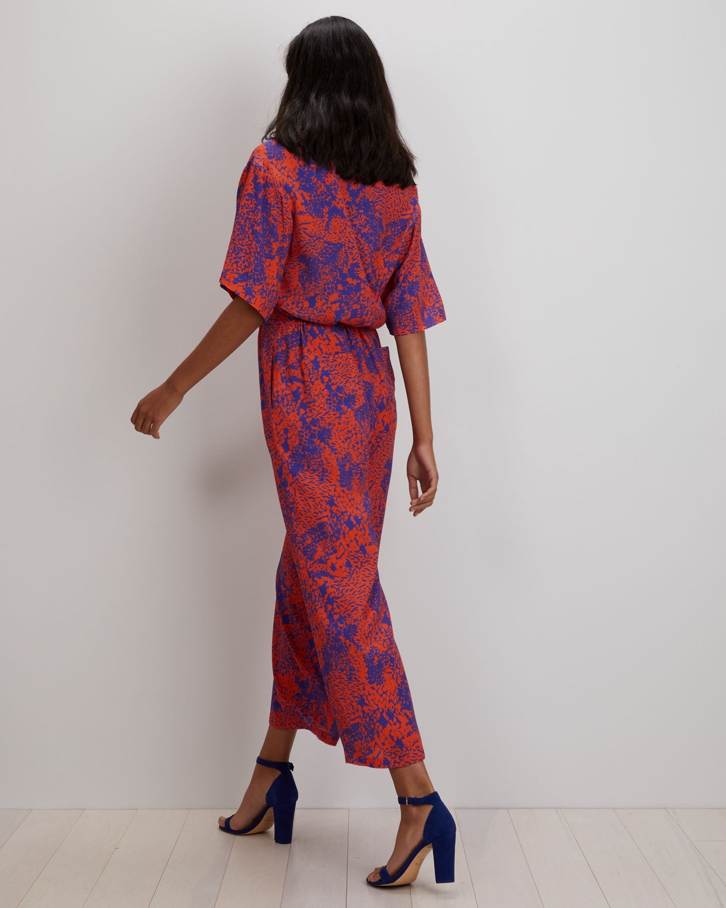 Issa Jumpsuit | Orange Complication