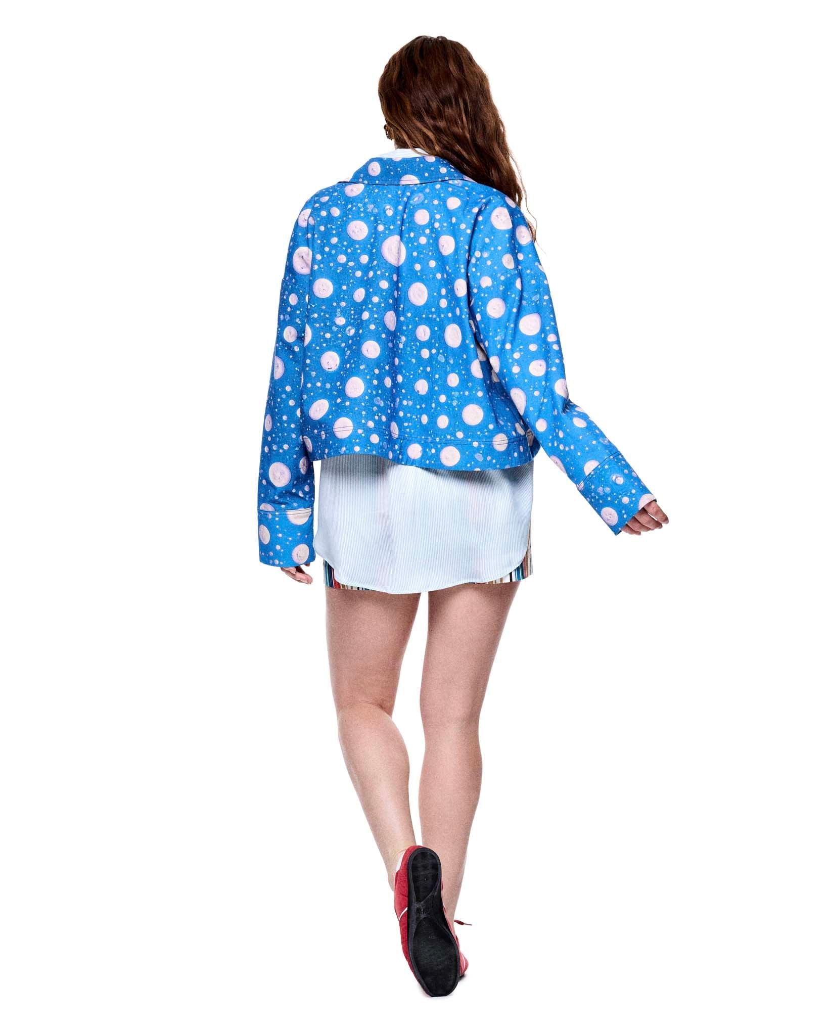 Mia Jacket | Blue Mushroom