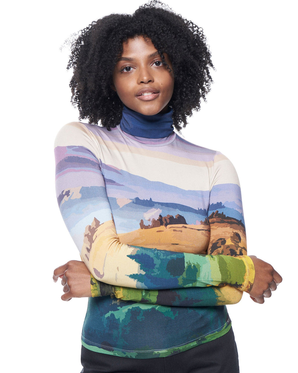 Turtleneck | Mountain Postcard