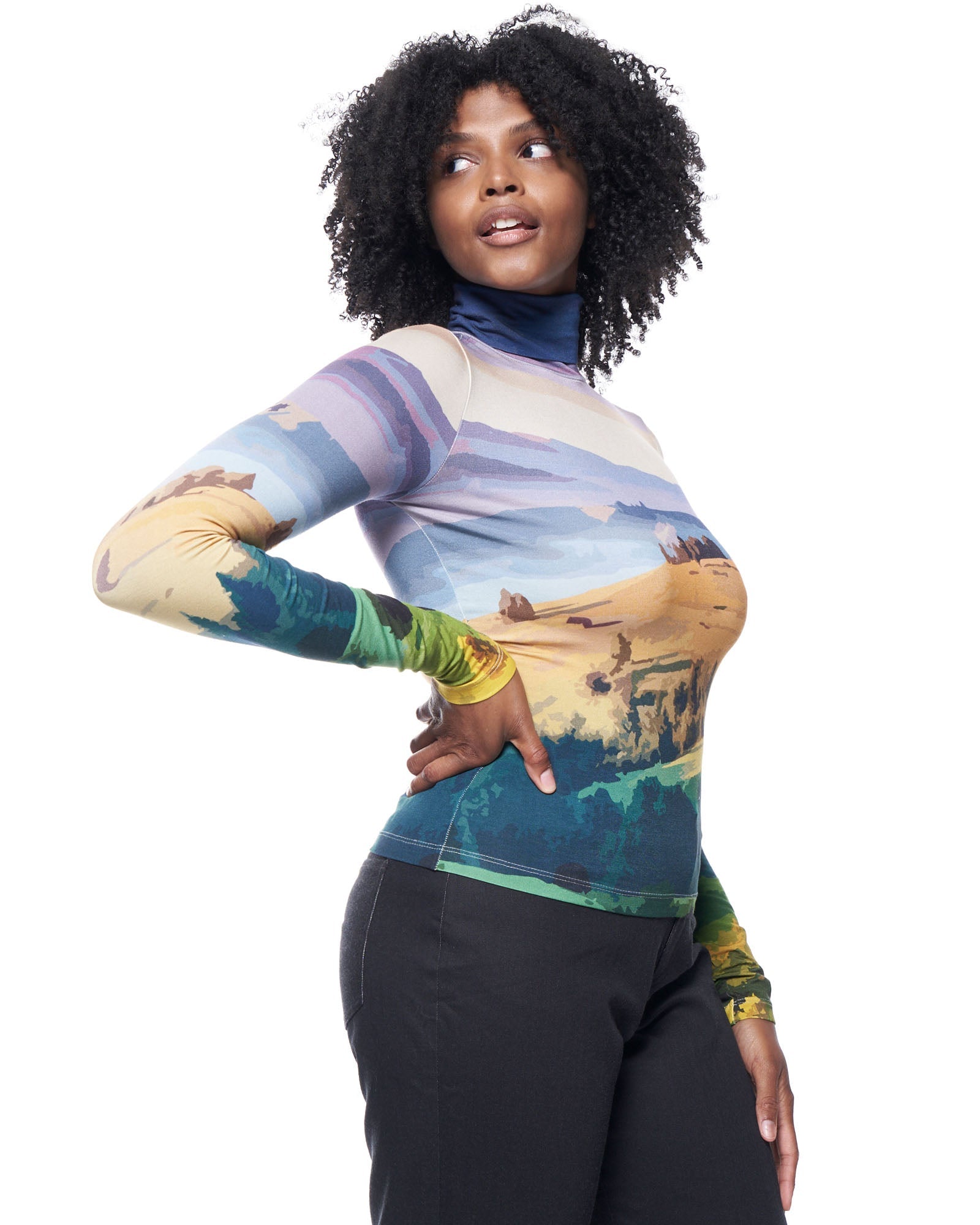 Turtleneck | Mountain Postcard