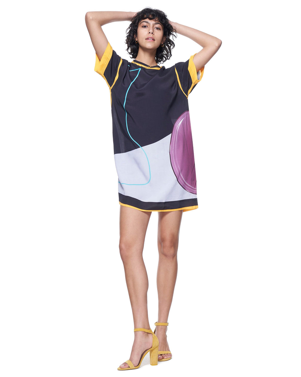 Maya Dress | Painted Indigo