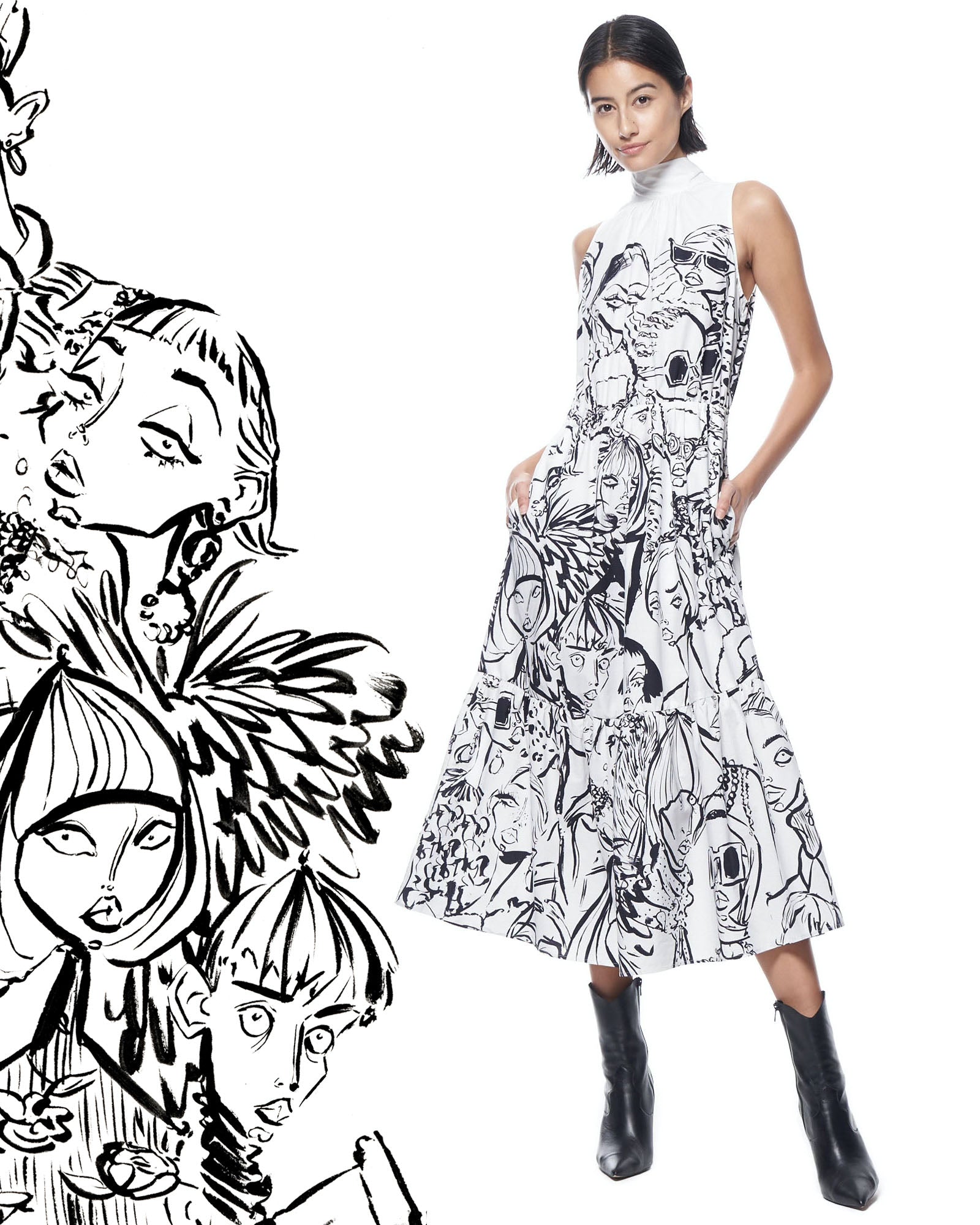 Jia Dress | JLR Sketchbook