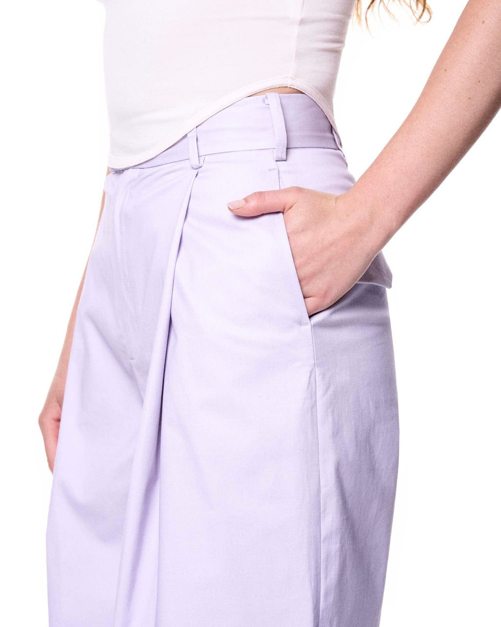 Leigh Trouser | Lilac