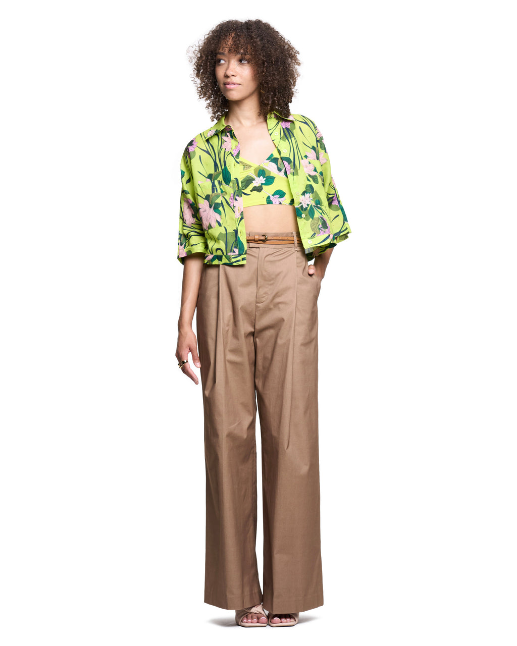 Bralette | Lime Beach Florals