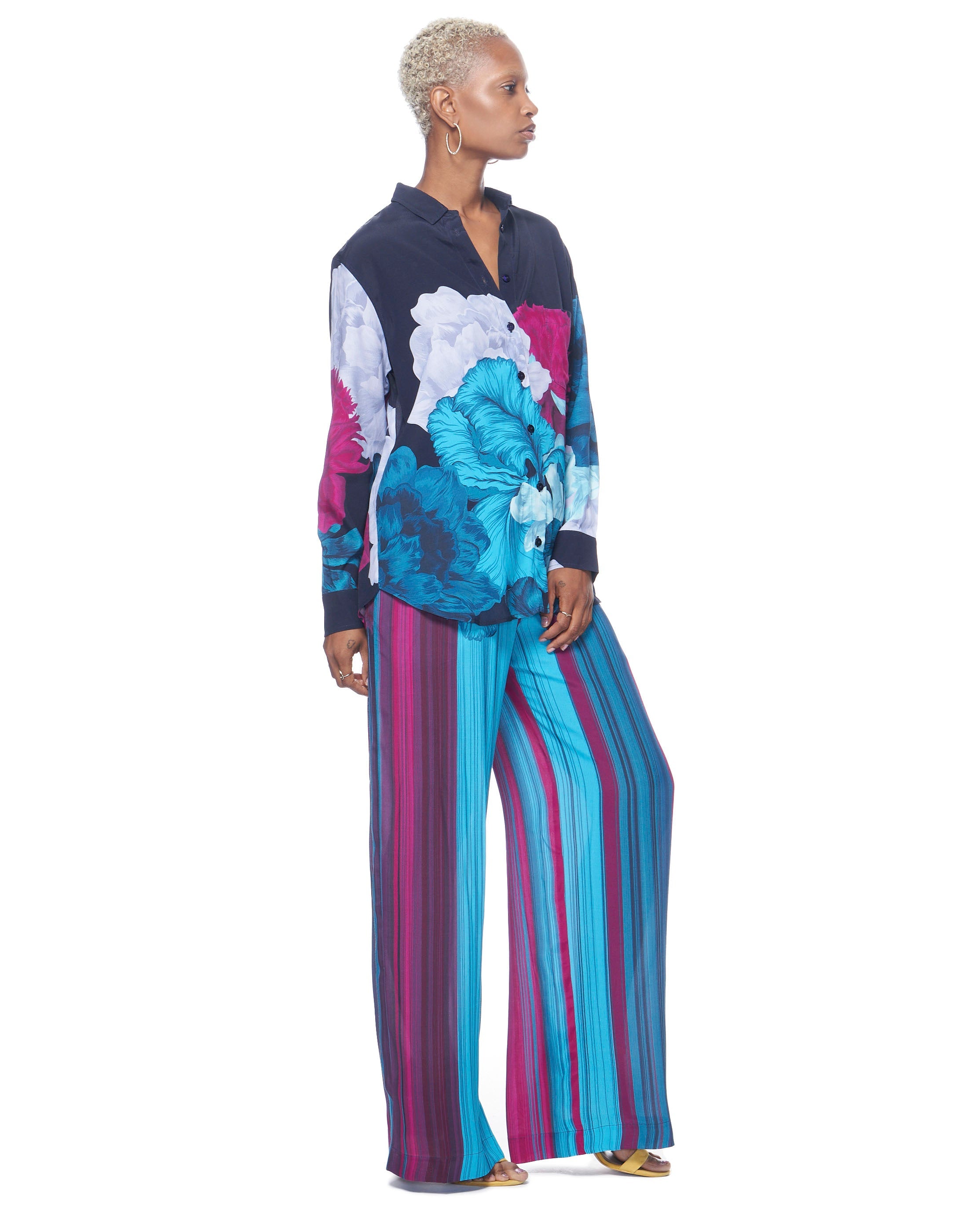 Billie Pant | Ocean Iris