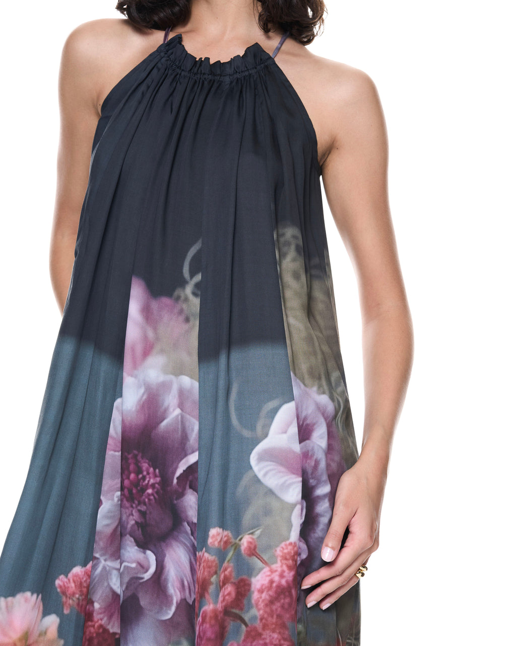 Ellee Dress | Stormy Blossoms