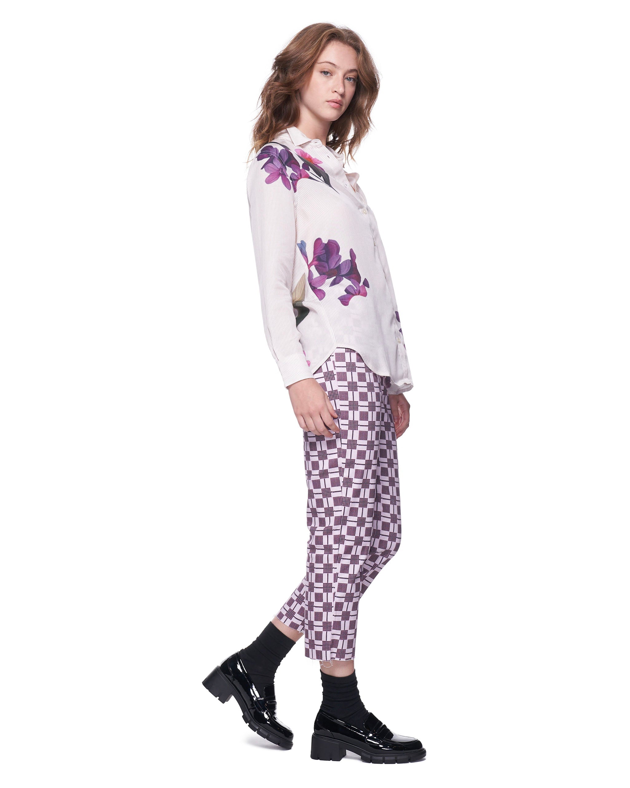 Zoe Shirt | Ivory Bouquet