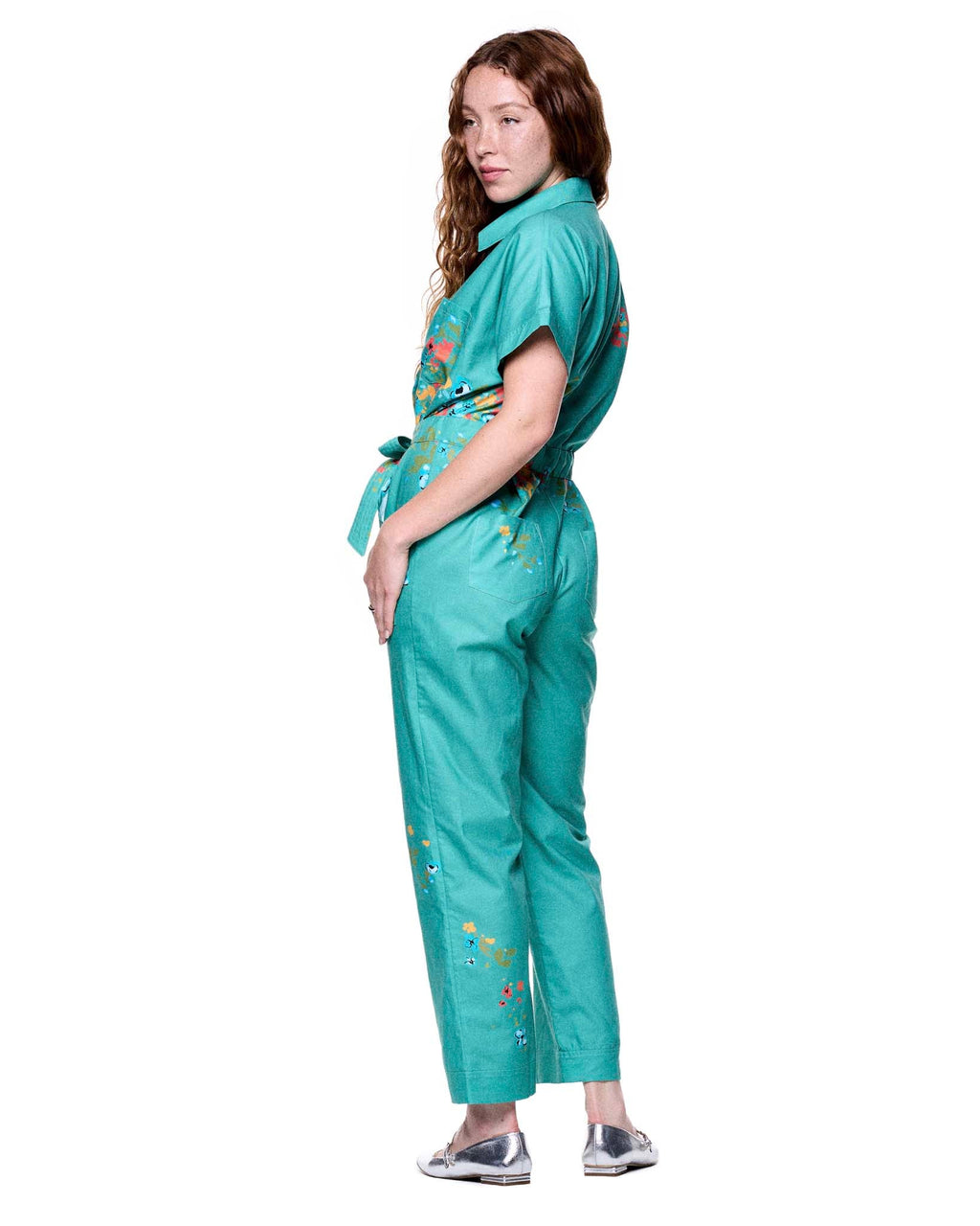 Dottie Jumpsuit | Jade Morning Blooms