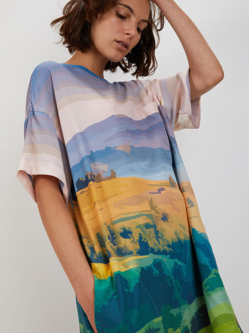 Maya Dress | Mountain Postcard