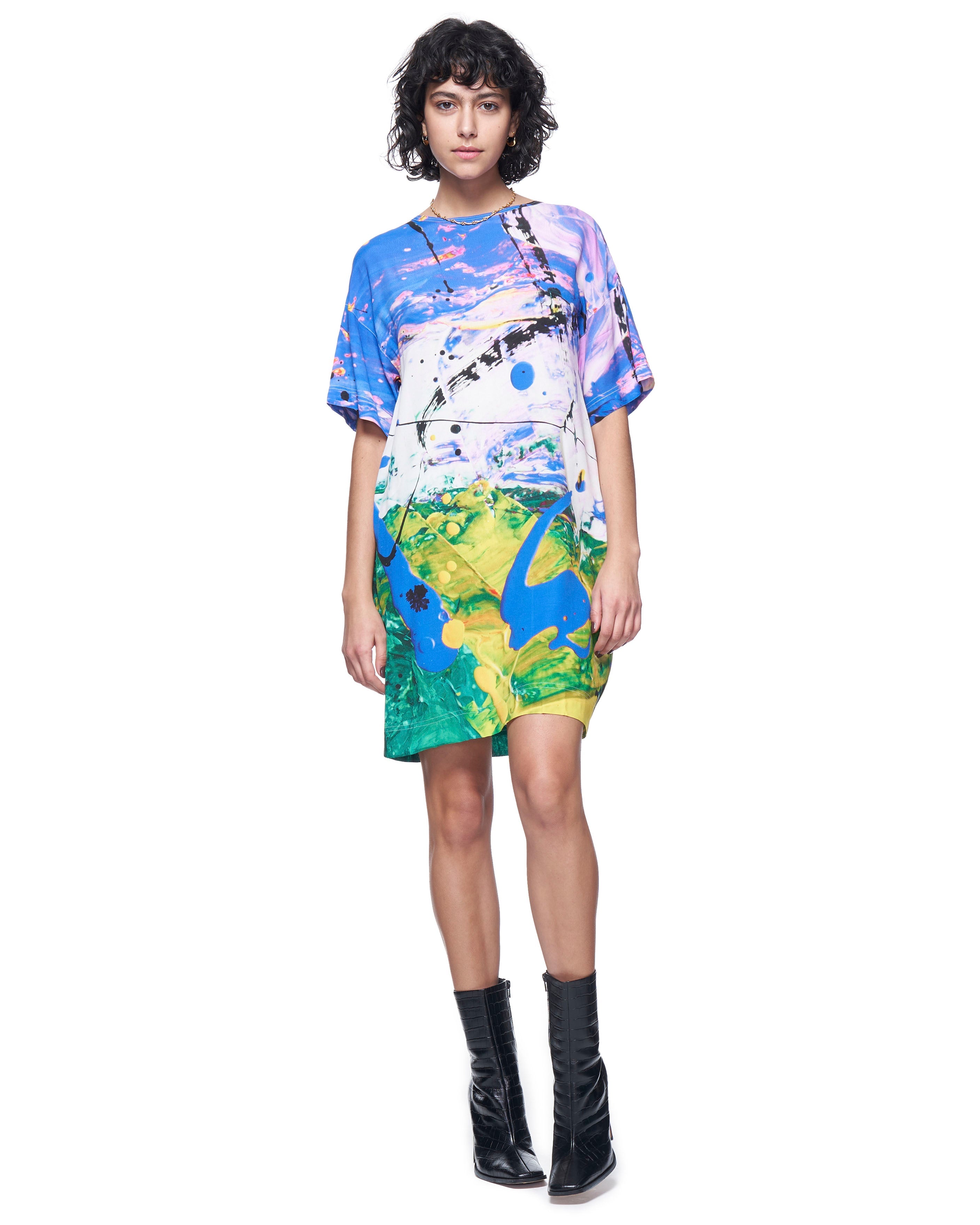 Maya Dress | Abstract Jewel