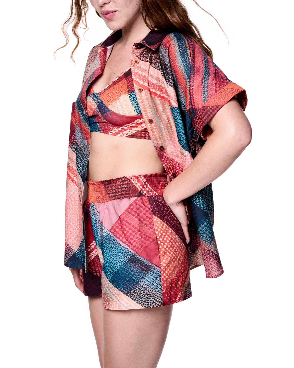 Bralette | Sunset Camp Plaid