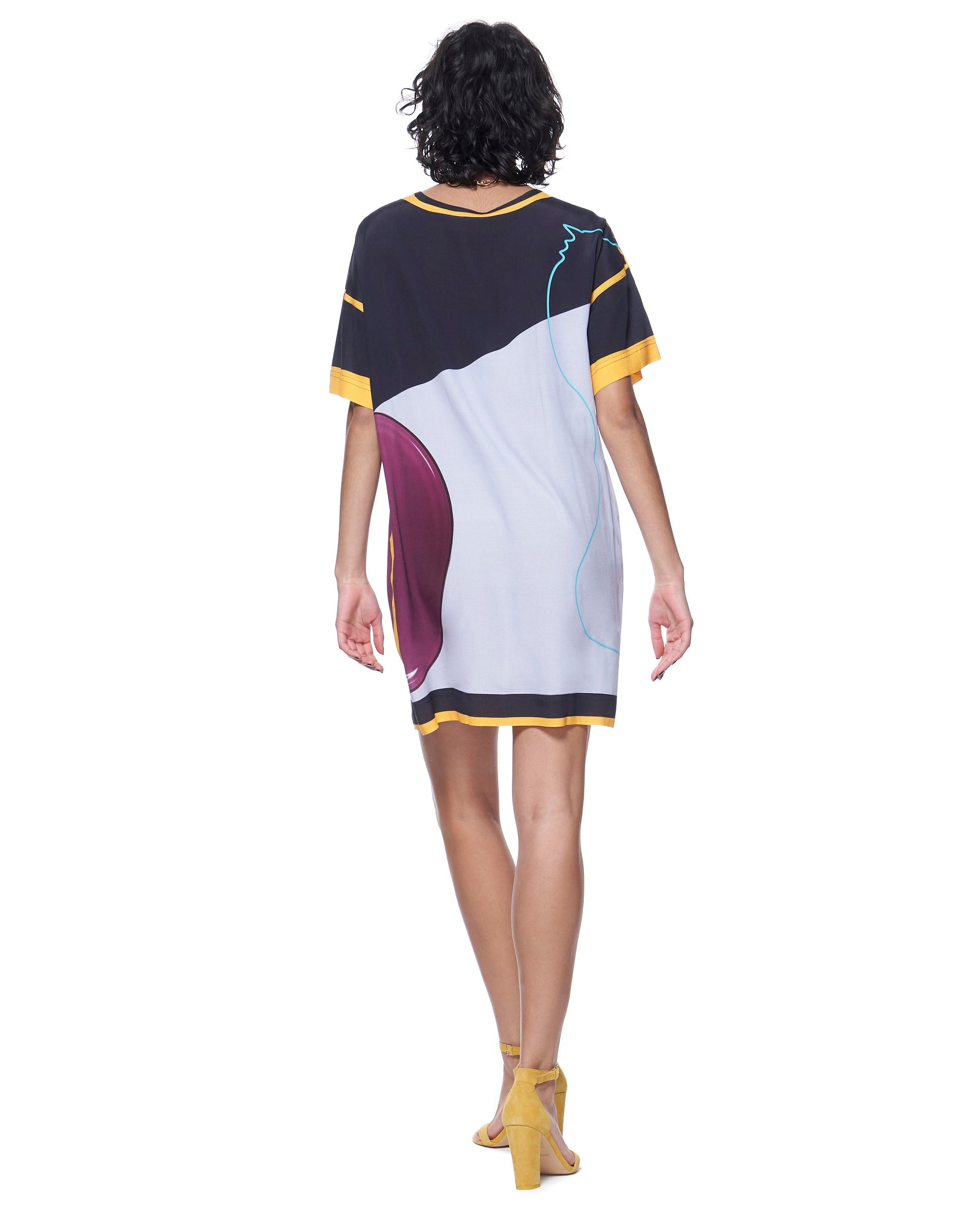 Maya Dress | Painted Indigo