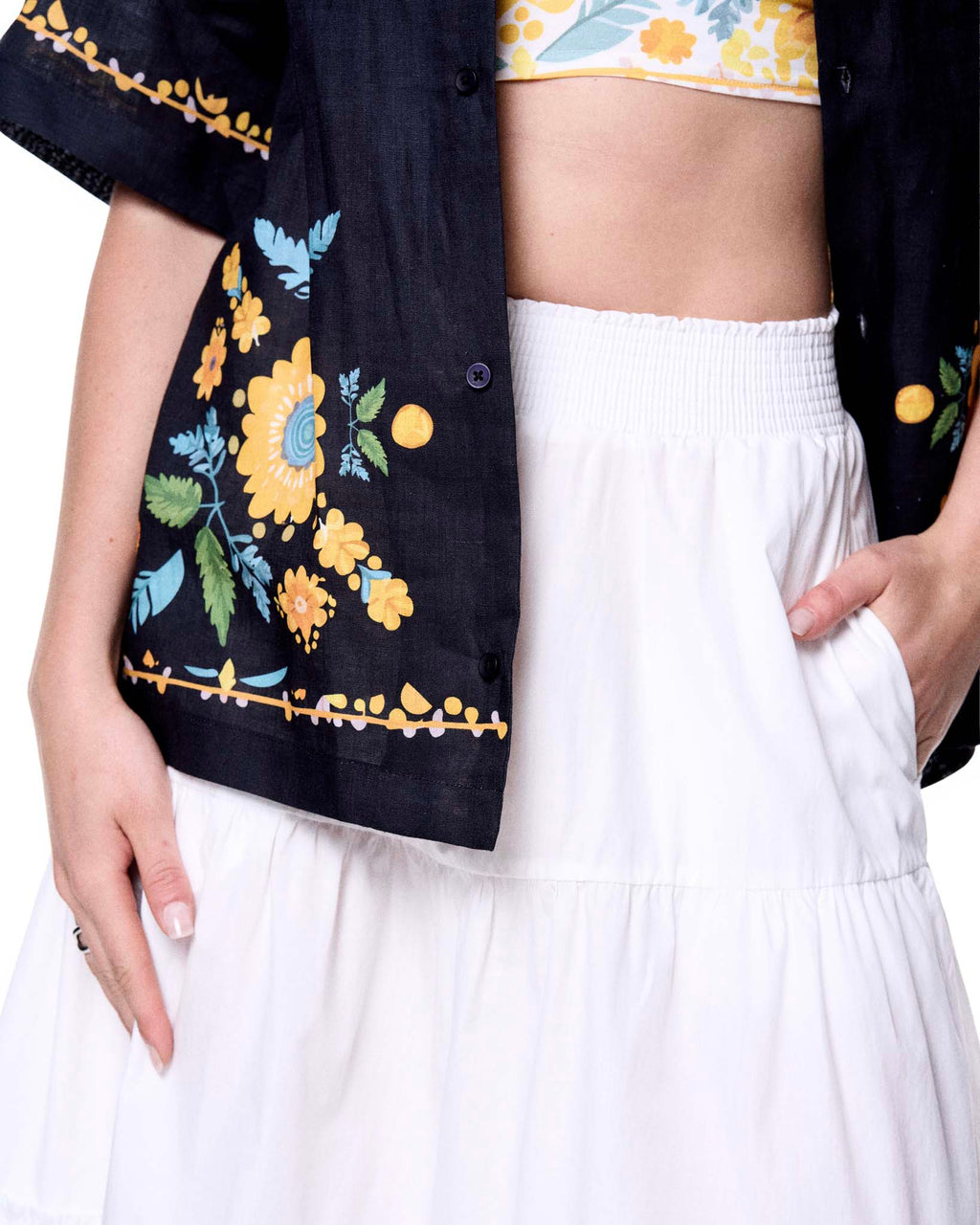 Maddie Skirt | White