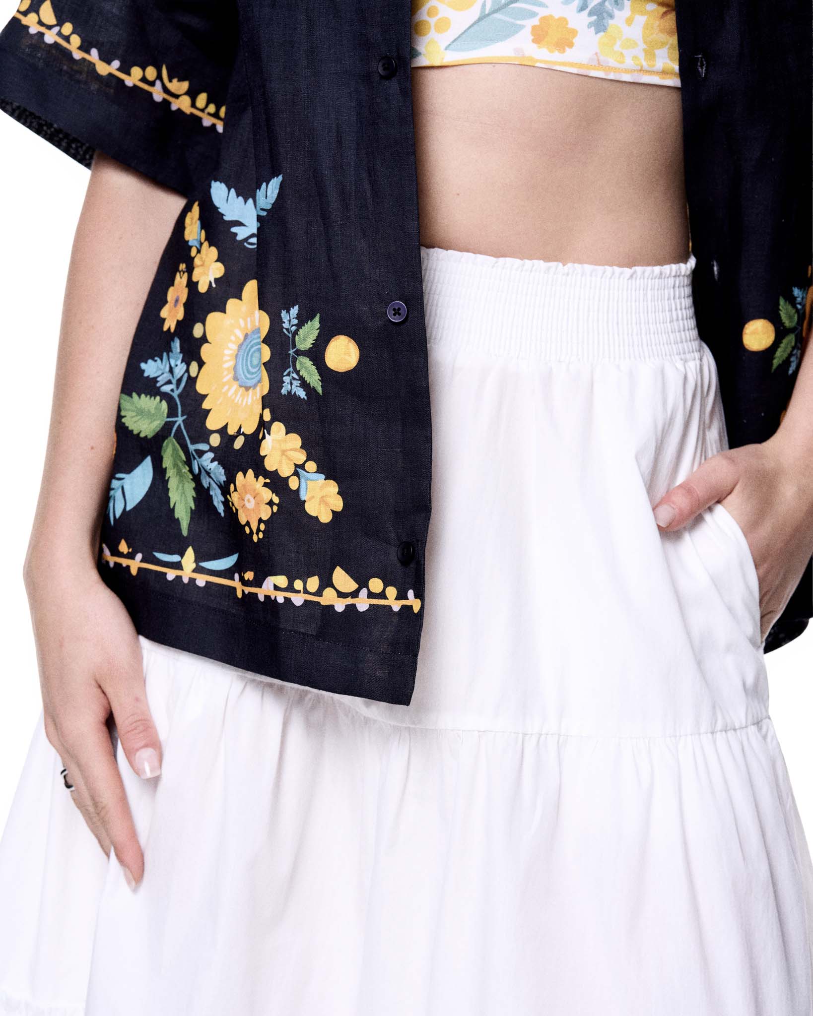 Maddie Skirt | White