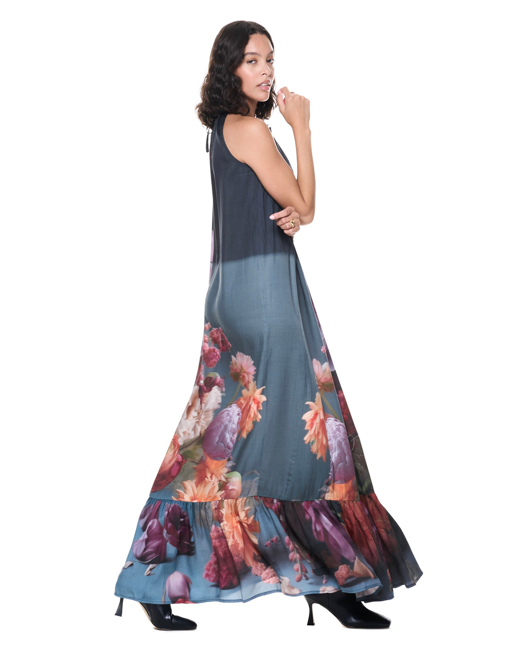 Ellee Dress | Stormy Blossoms