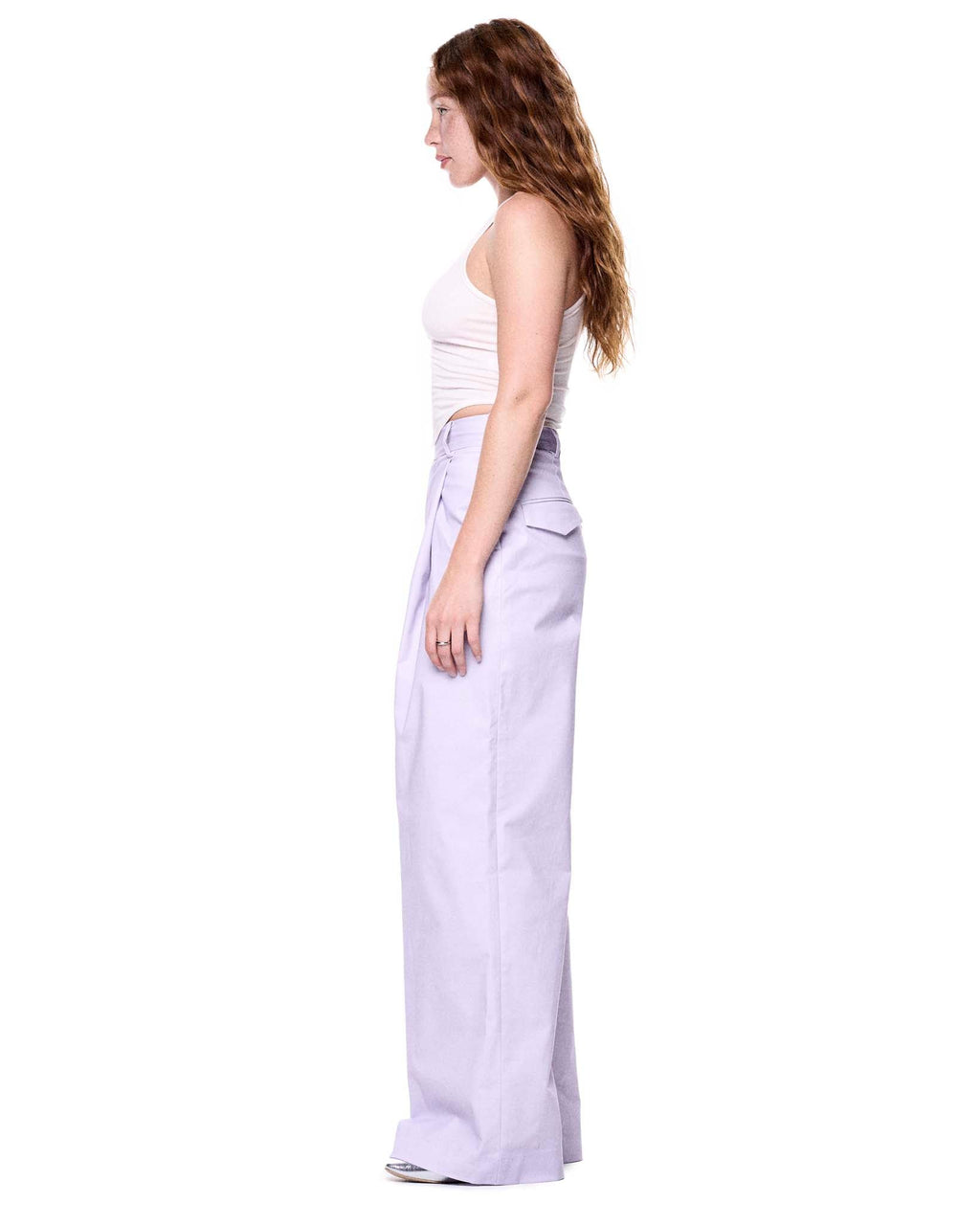 Leigh Trouser | Lilac