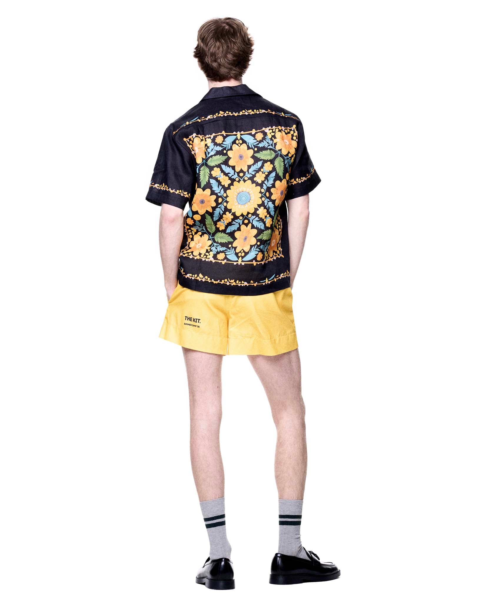 Daniel Camp Shirt | Black Sunflower