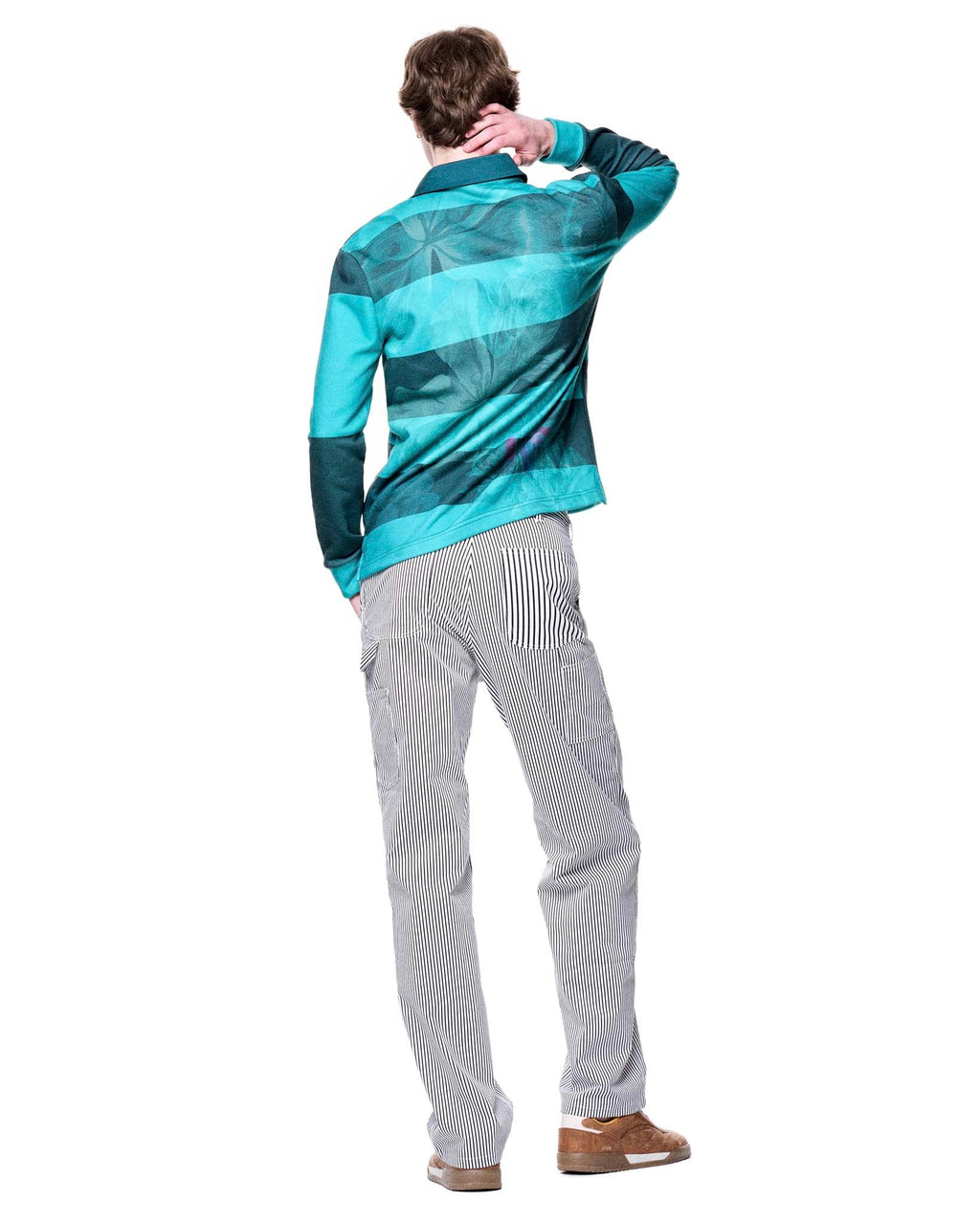 Utility Trouser | Nautical Stripe