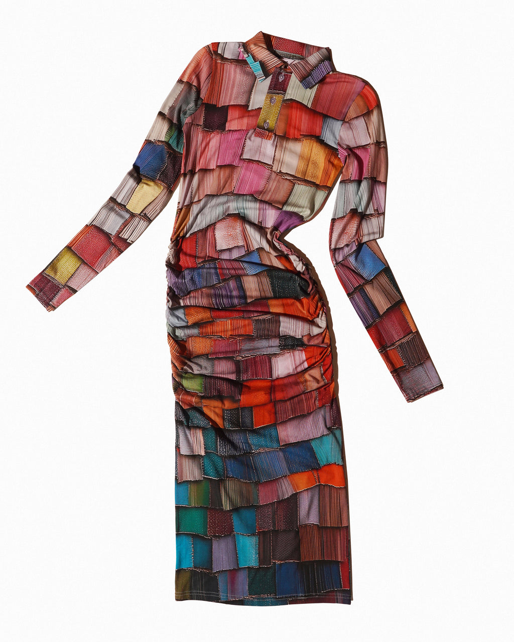 Natalie Dress | Rainbow Shingles