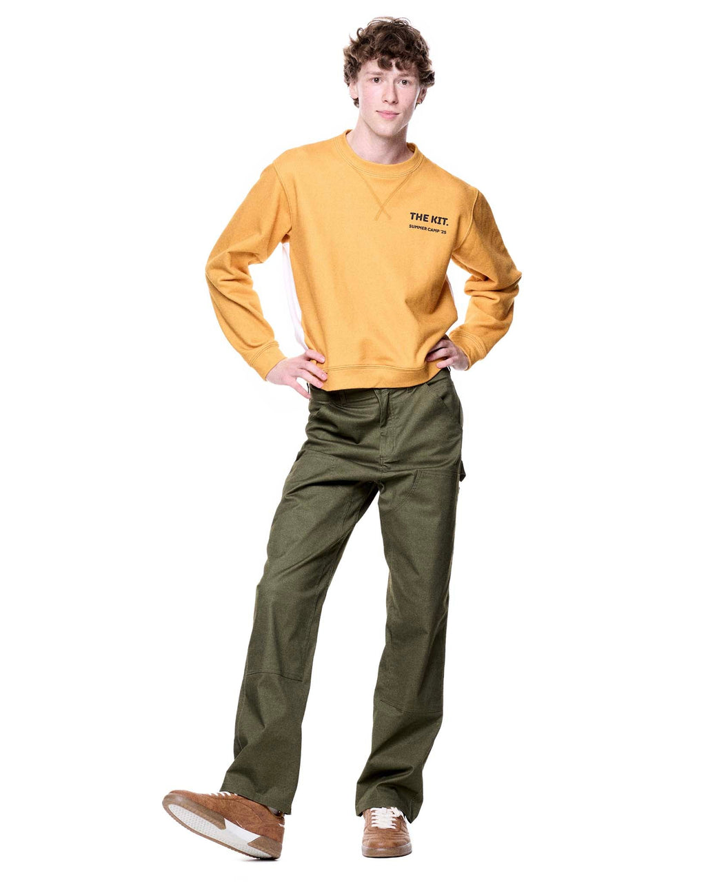 Kyle Sweatshirt | Mustard Summer Camp