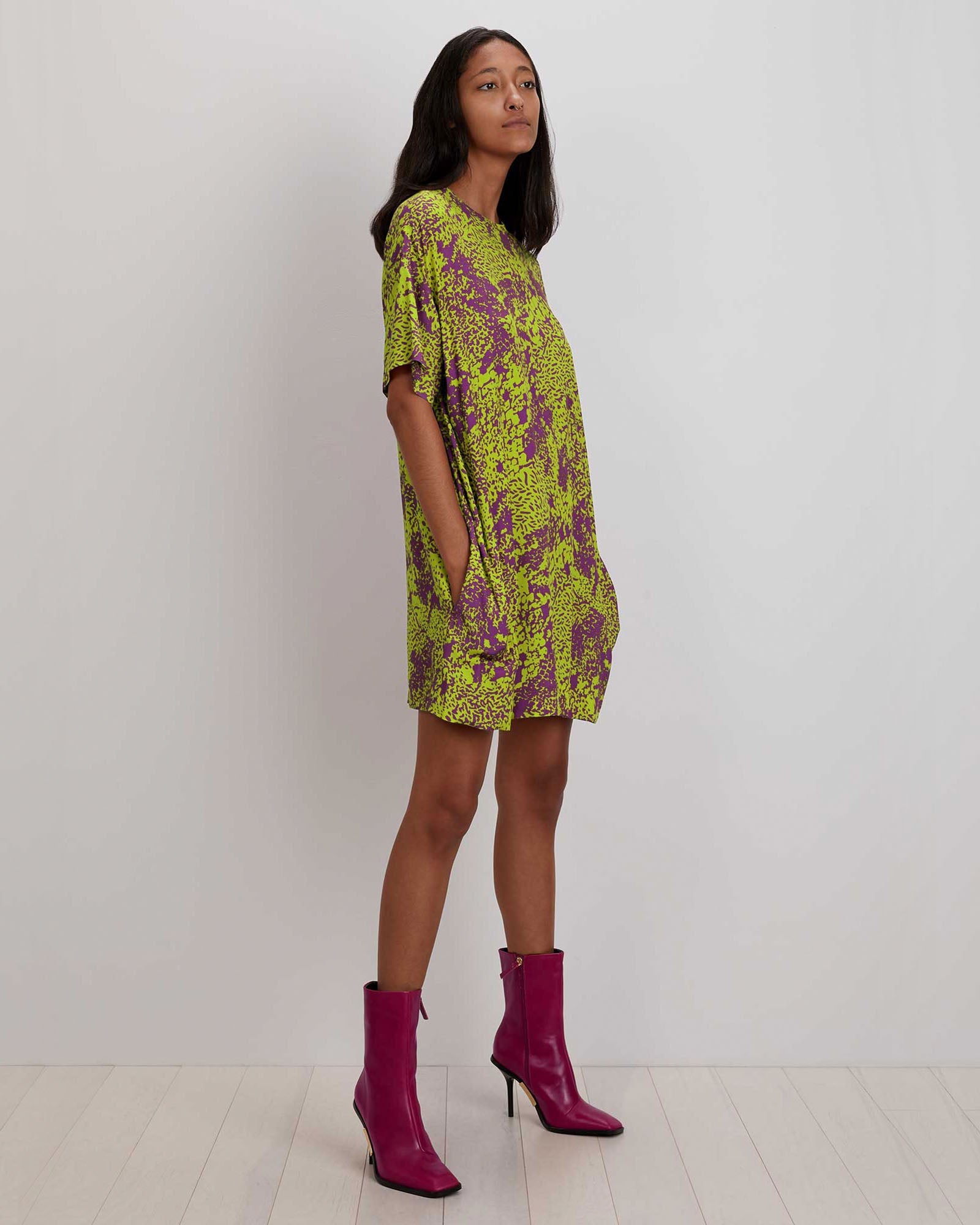Maya Dress | Lime Complication