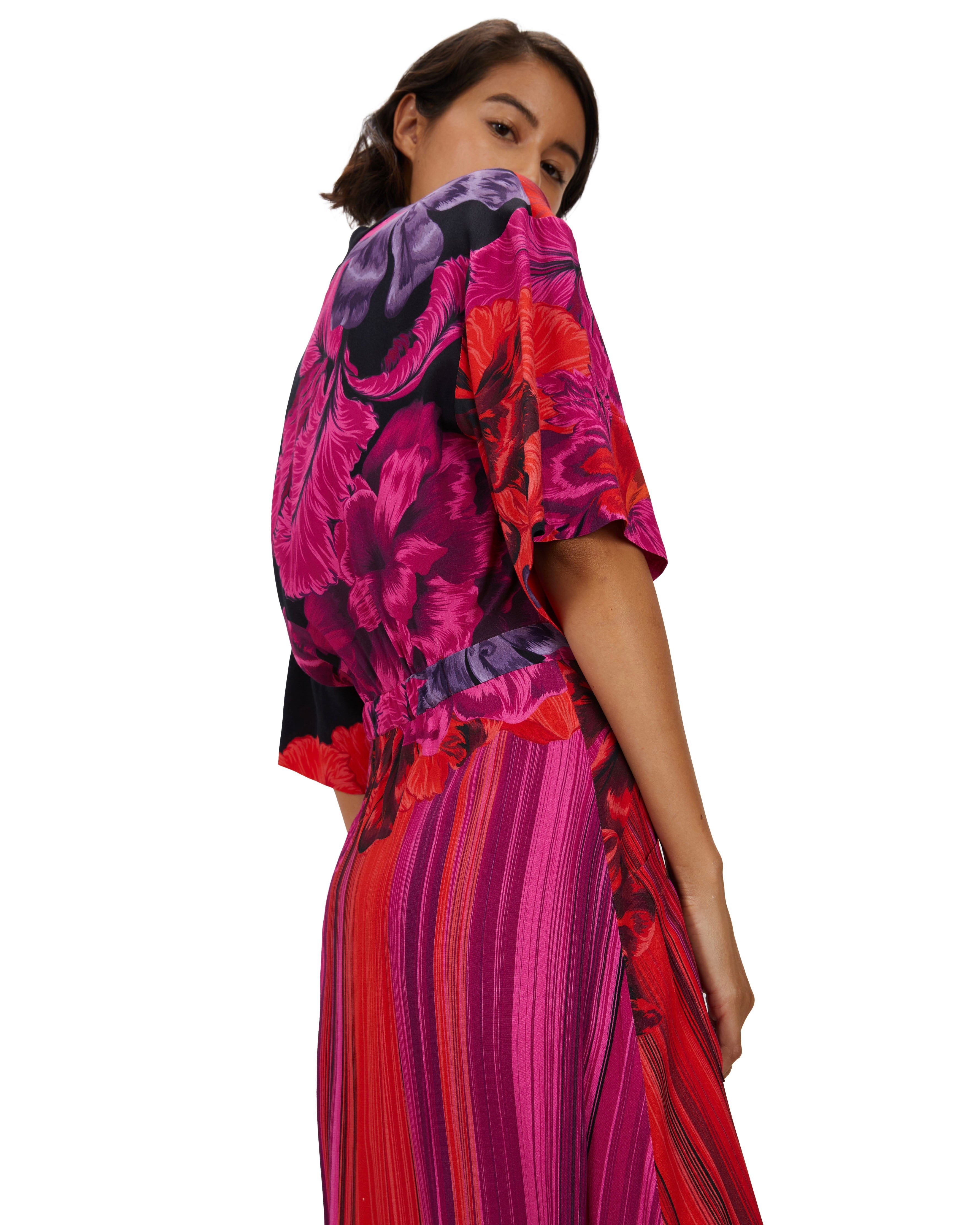 Cobie Shirtdress | Striped Iris