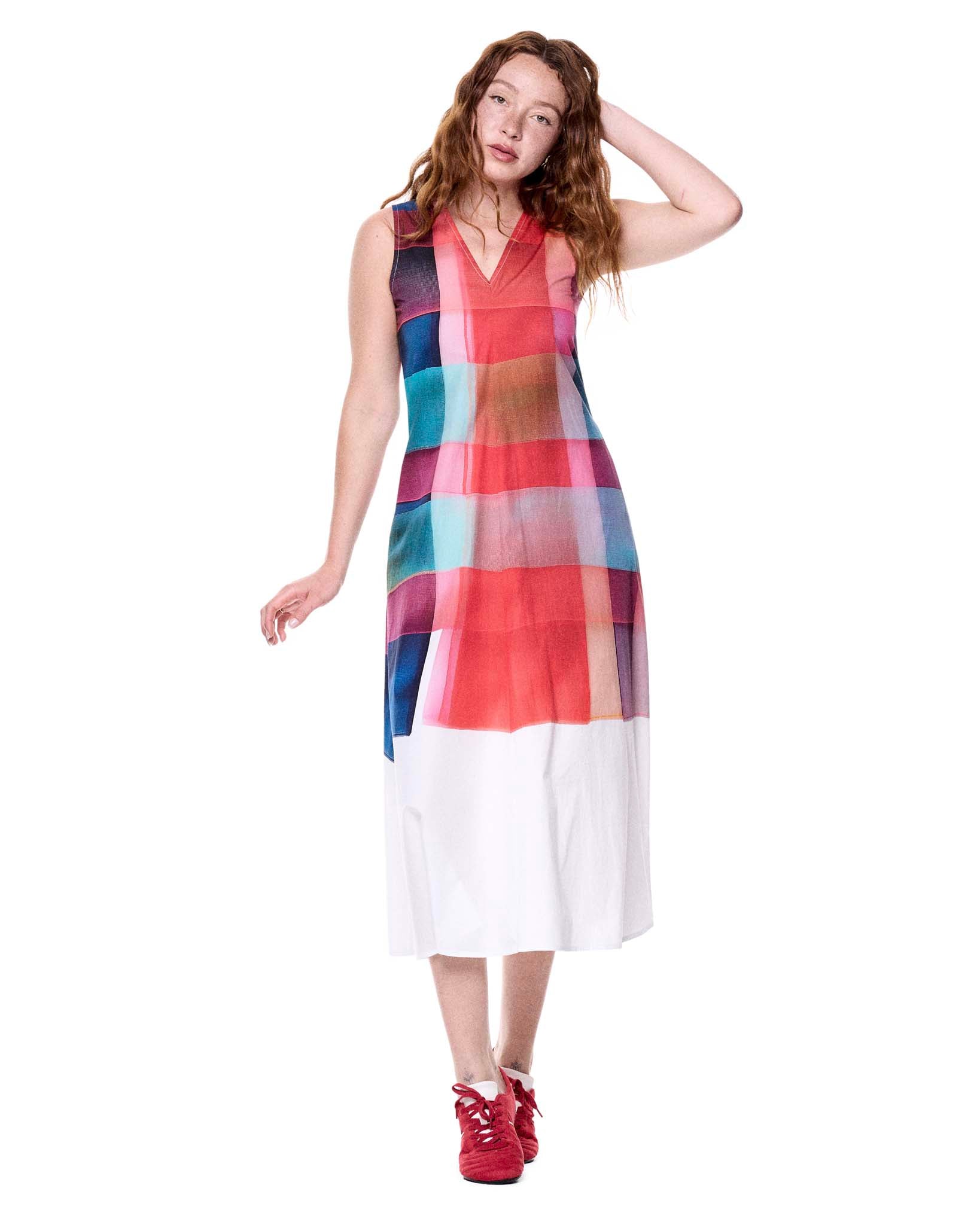 Theodora Dress | Lawn Chair Plaid