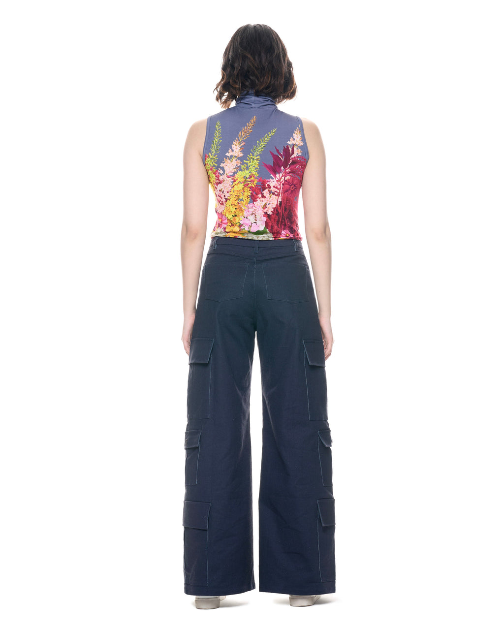 Sleeveless Turtleneck | Wild Bouquet