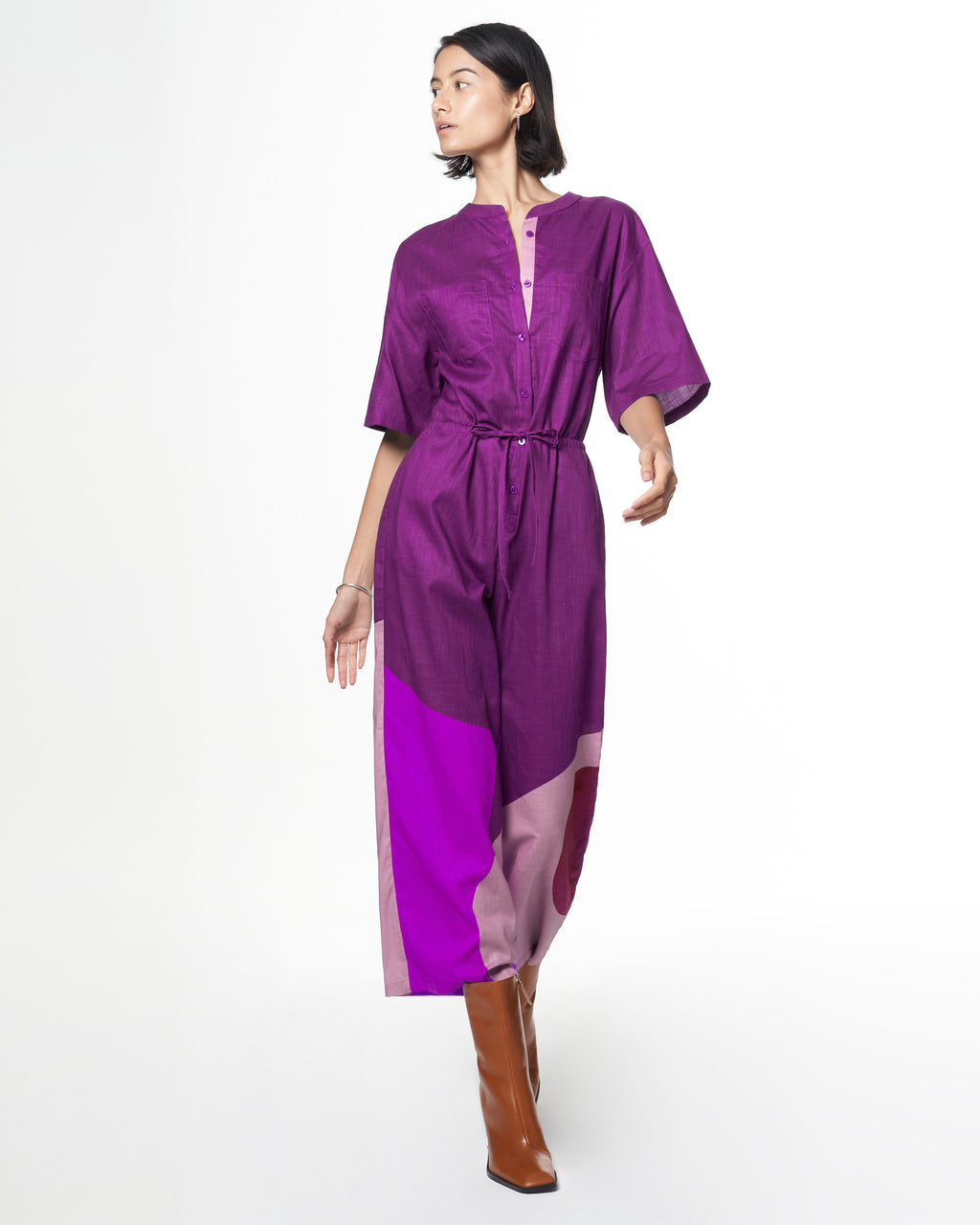 Issa Jumpsuit | Violet Cut Paper