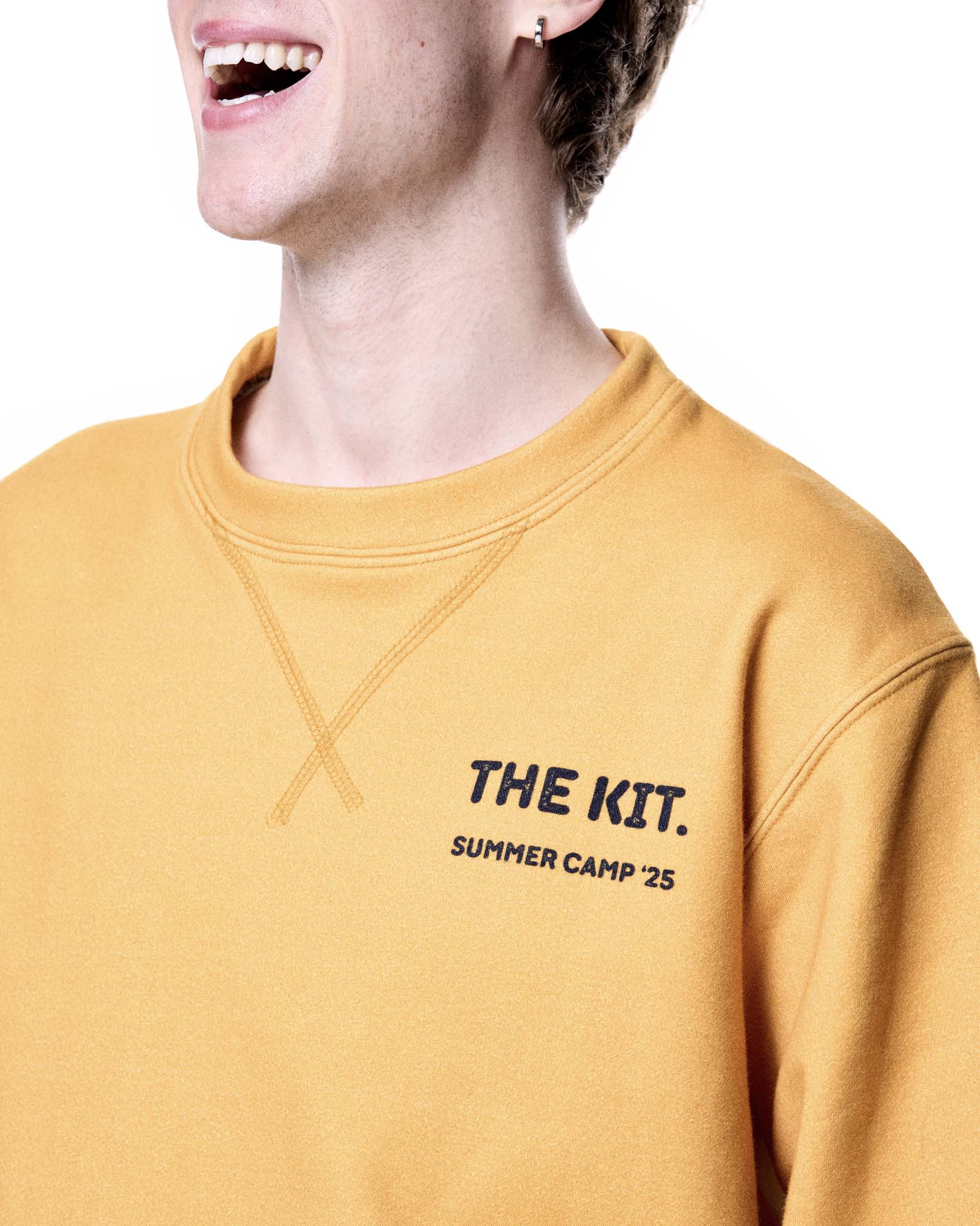 Kyle Sweatshirt | Mustard Summer Camp