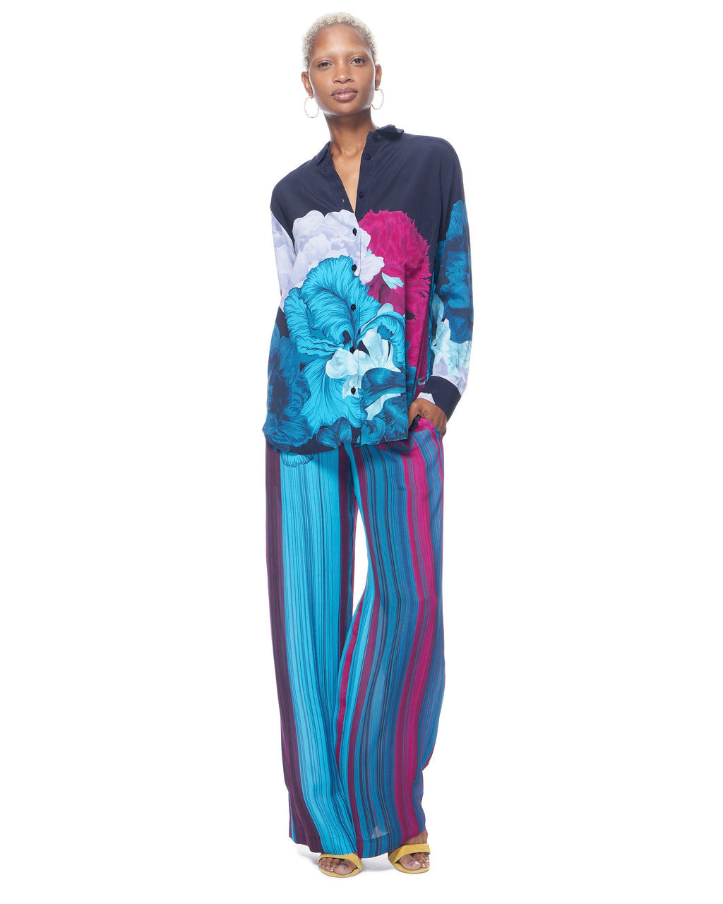 Billie Pant | Ocean Iris