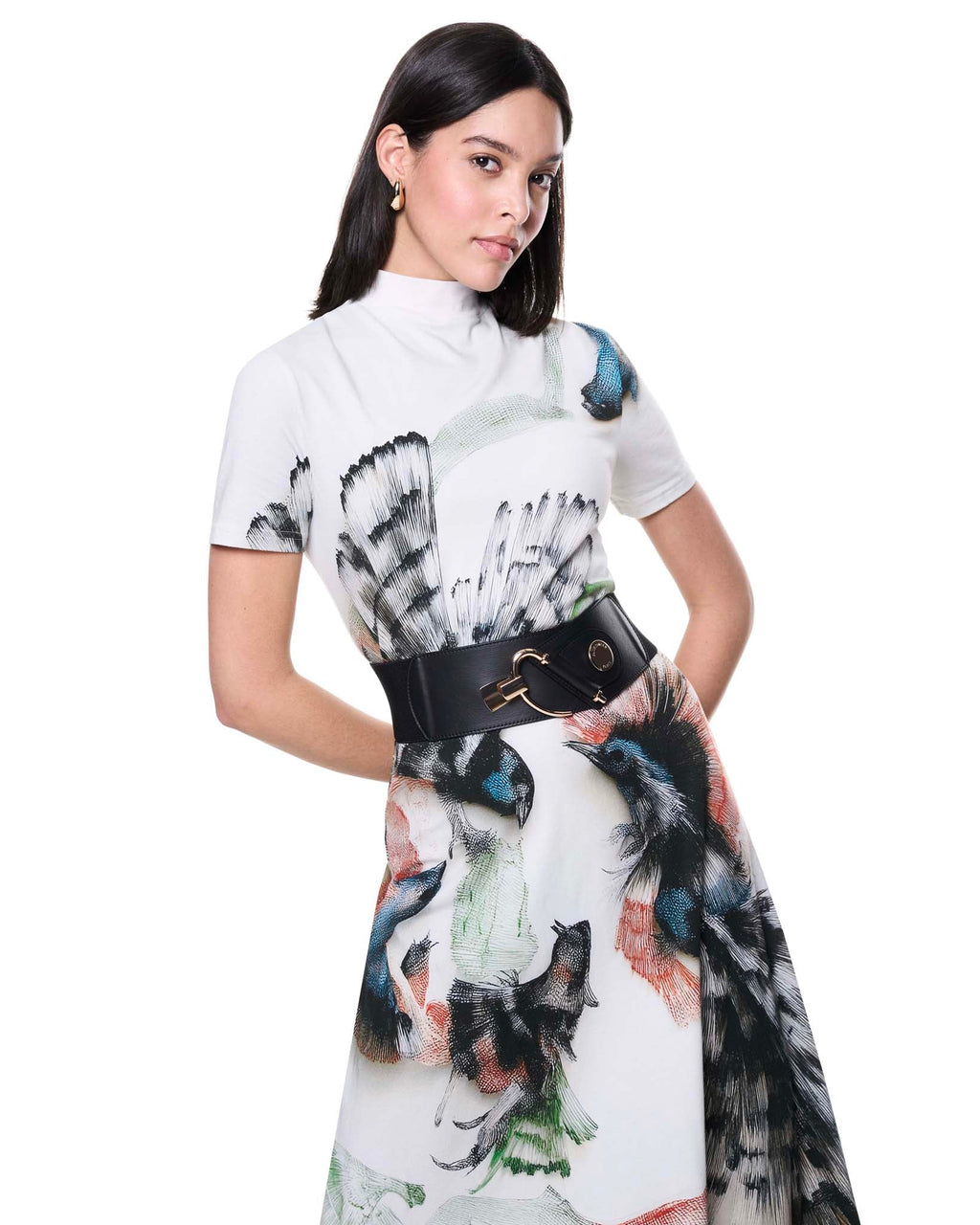 Lola Dress | Paper Collage