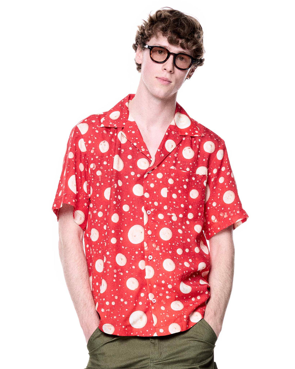 Daniel Camp Shirt | Red Mushroom